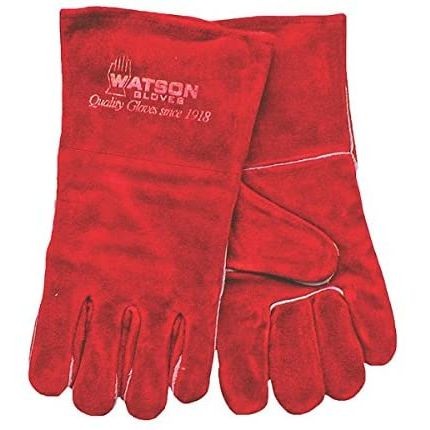 Watson Red Leather MIG Welding Glove