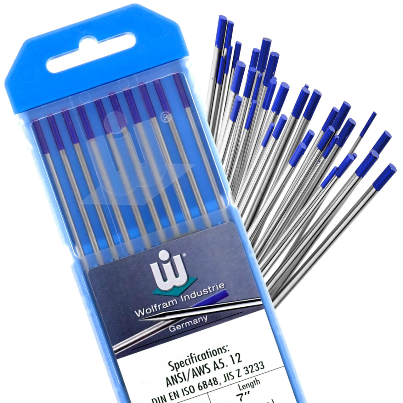 Wolfram® 2% Lanthanated - Dark Blue Tip™