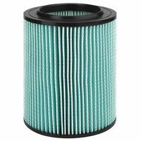 Ridgid 97457 5-Layer HEPA Filter f/5-20 Gallon Wet/Dry Vacuums, Green 1 EA