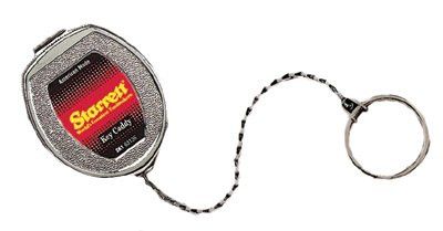 L.S. Starrett 63135 Key Caddy, Silver, Stainless Steel Chain and Key Ring (1 EA)